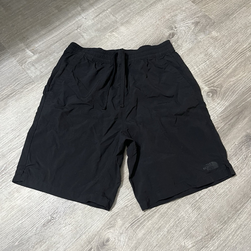 The North Face Performance Shorts Mens Small Elastic Waist Black 27x8